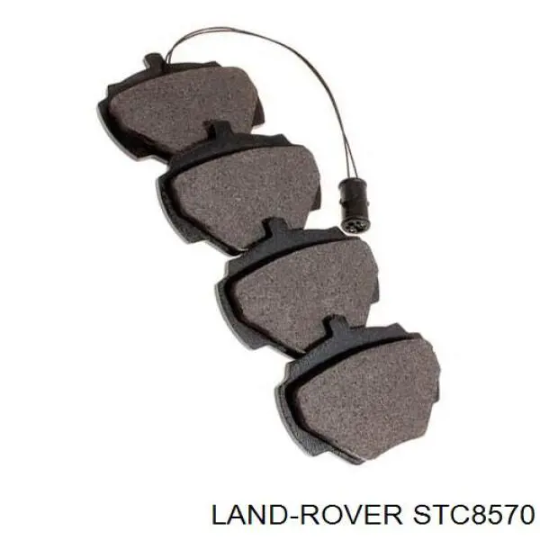 Задні гальмівні колодки Land Rover STC8570 ціна, від 23.51 USD