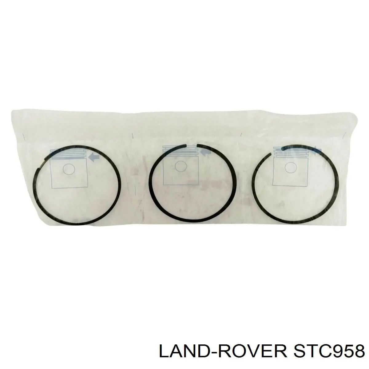 Купити STC958 Land Rover Кільця поршневі на 1 циліндр, STD.