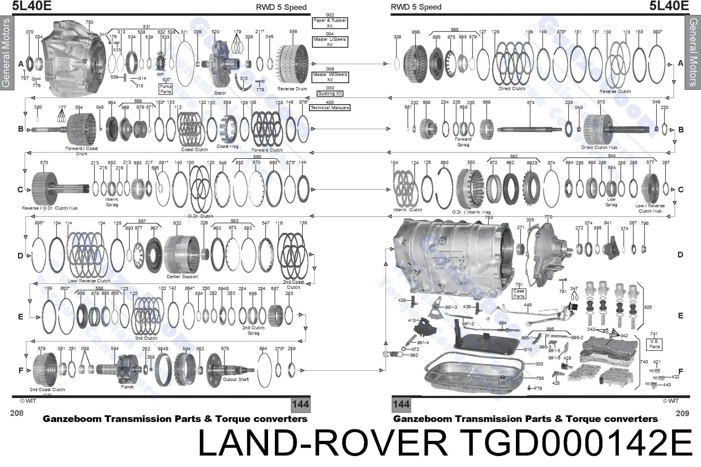  TGD000142E Land Rover