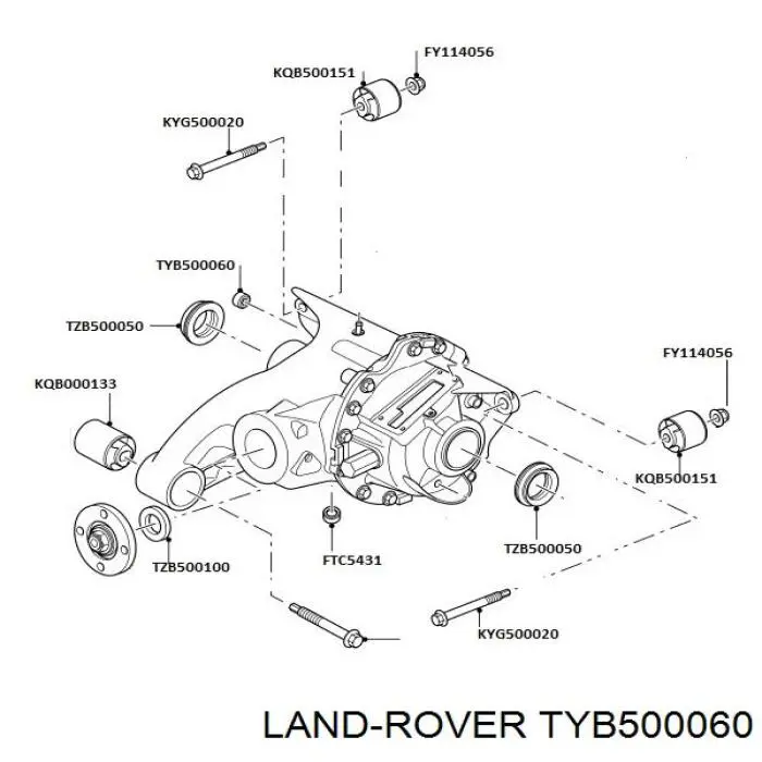  TYB500060 Land Rover