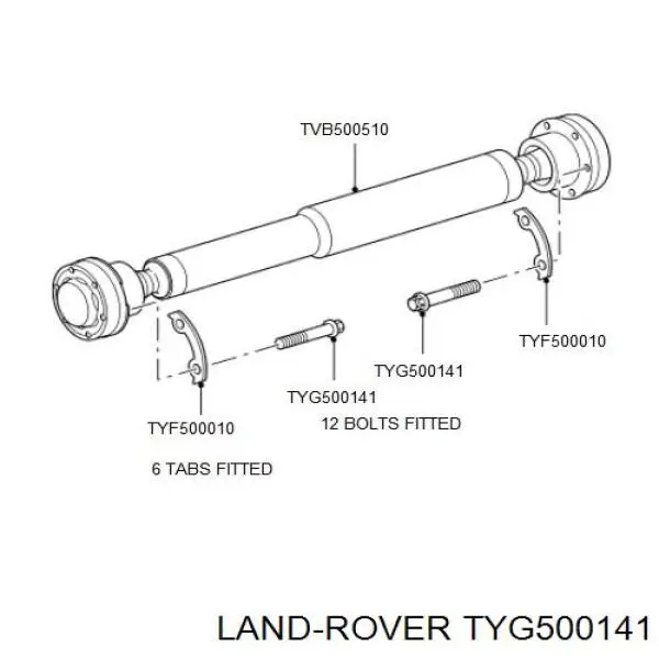  TYG500141 Land Rover