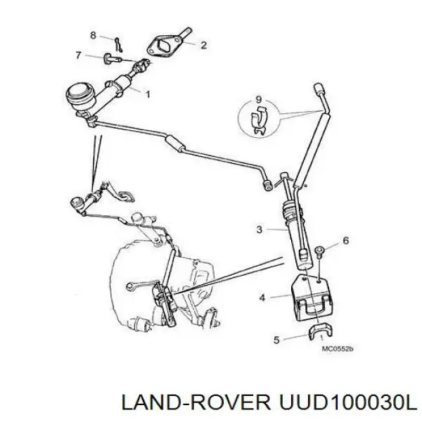 ДВЗ Land Rover UUD100030L ціна, від 6.95 USD
