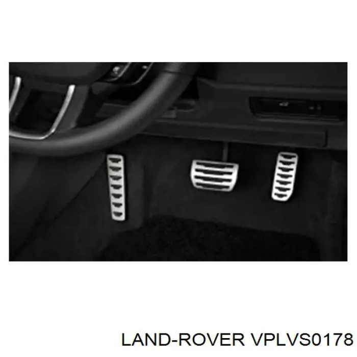 VPLVS0178 Land Rover накладка педалей
