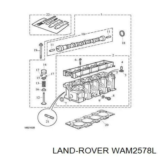  Land Rover WAM2578L ціна, від 5.45 USD