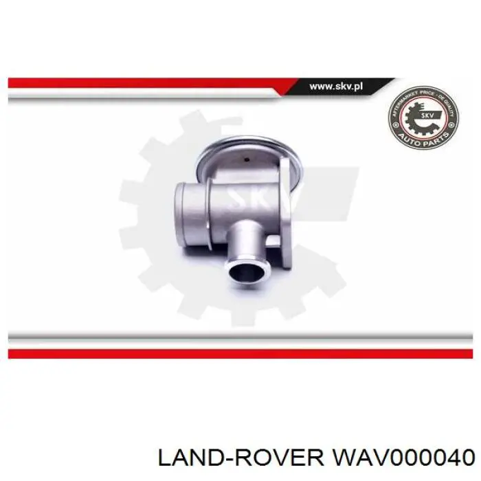 Клапан EGR, рециркуляції газів WAV000040 Land Rover