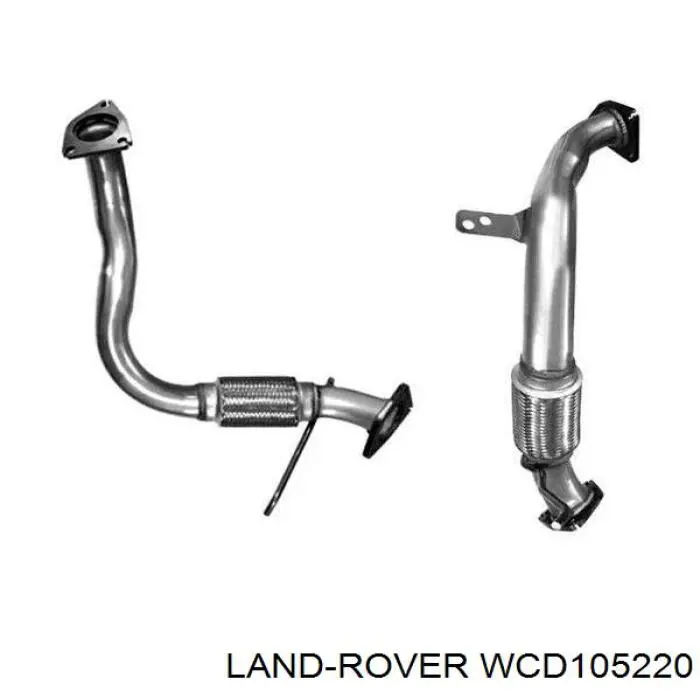 Купити WCD105220 Land Rover Глушник, передня частина