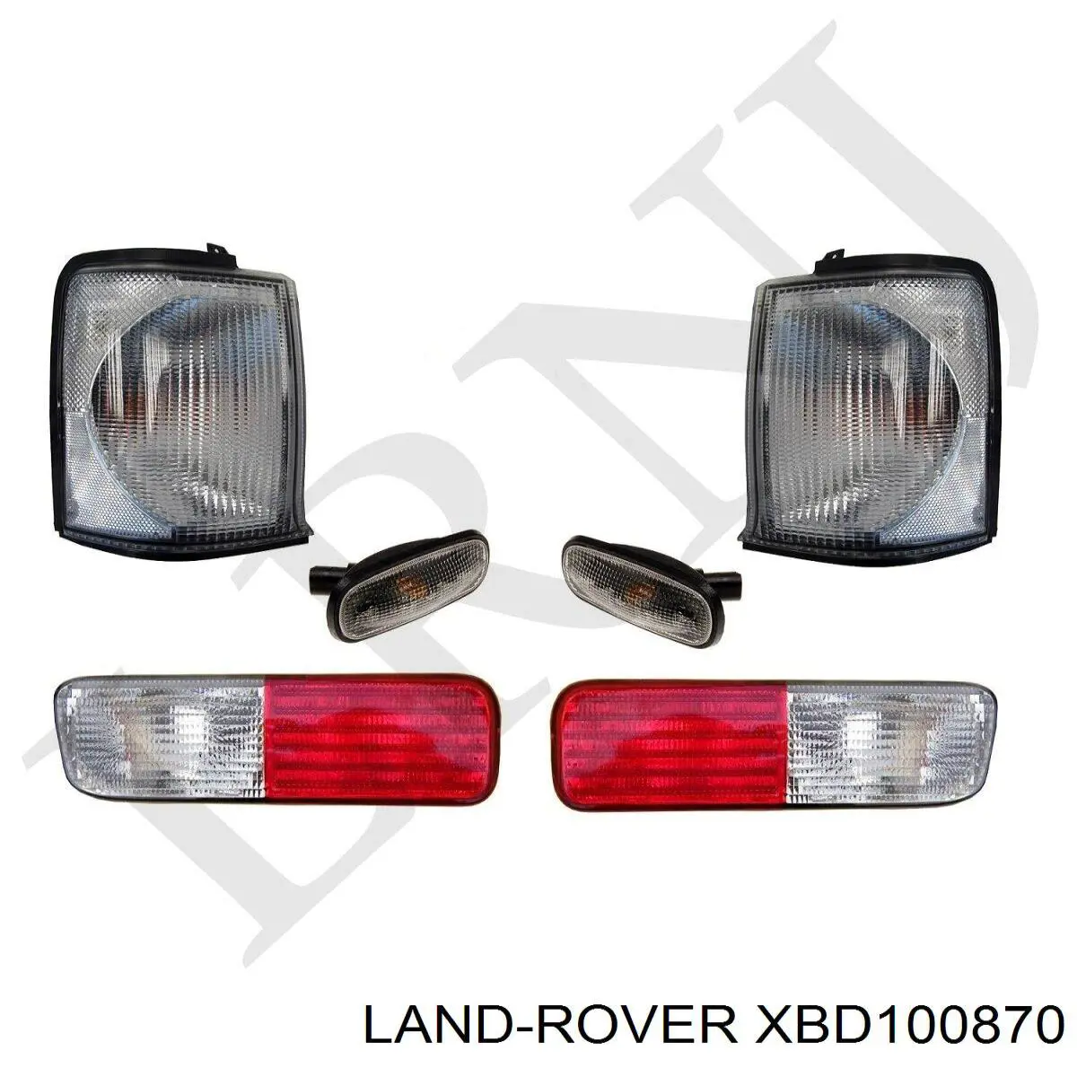 Покажчики повороту (передні) Britpart XBD100870 ціна, від 38.60 USD