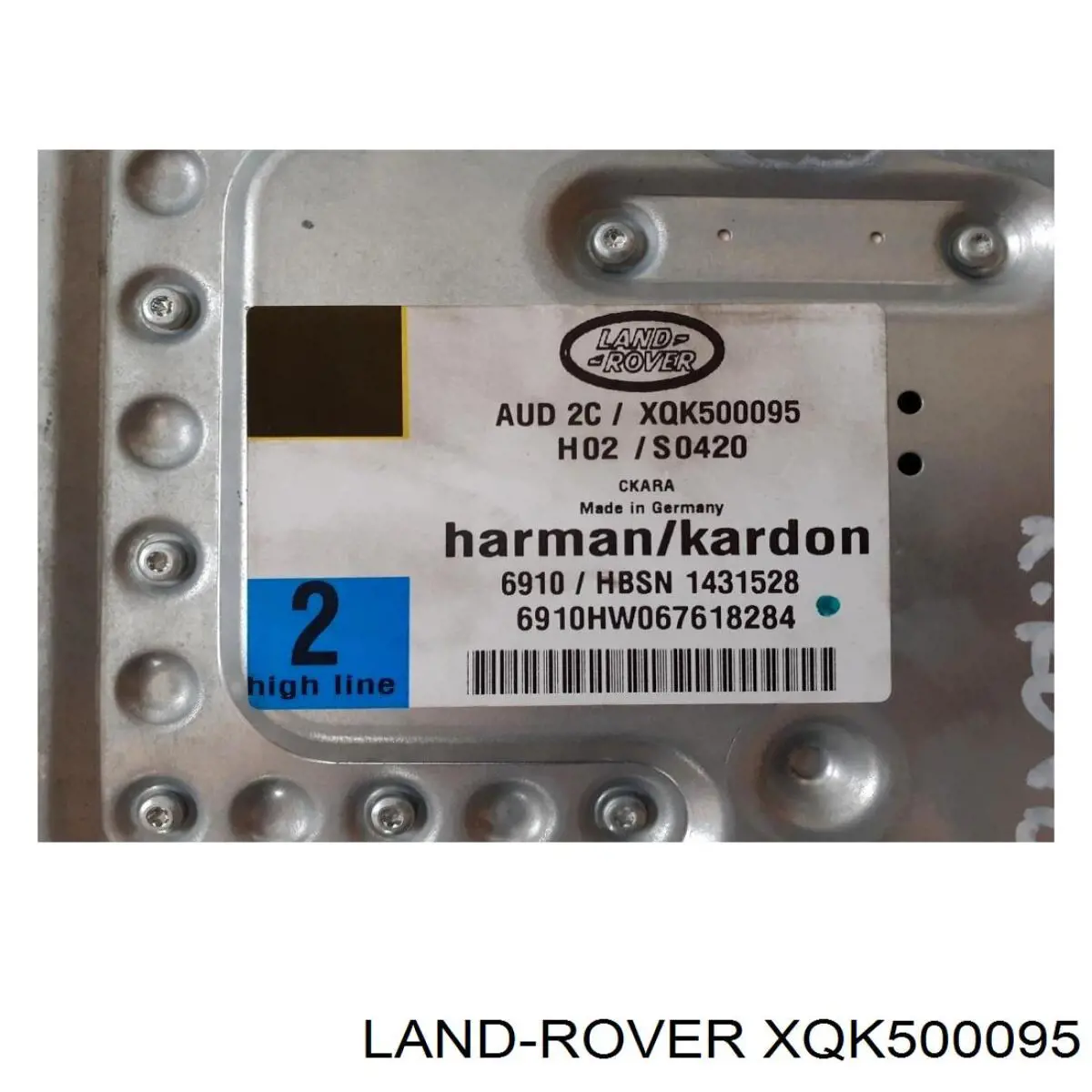 XQK500210 Land Rover підсилювач звуку аудіосистеми