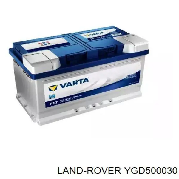 YGD500030 Land Rover акумуляторна батарея, акб