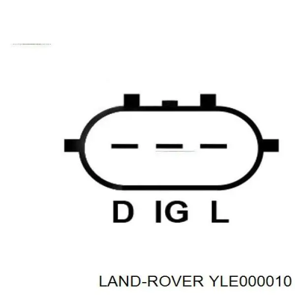 Генератор YLE000010 Land Rover