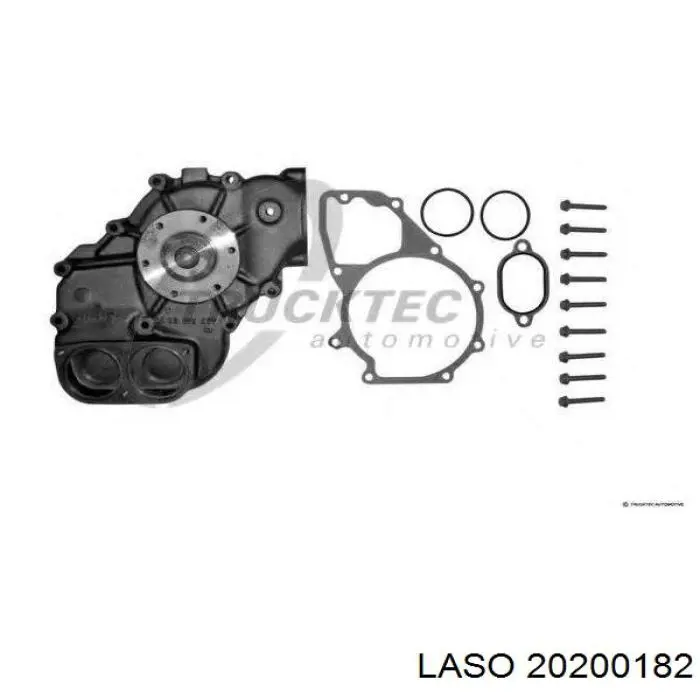 Помпа охолодження Hepu P1558 ціна, від 122.99 USD