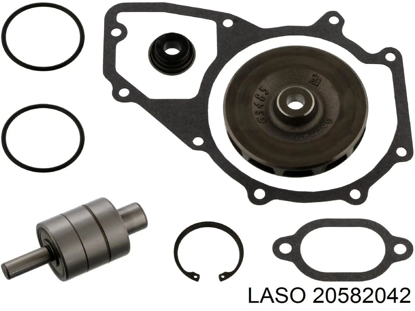 Ремкомплект помпи води Laso 20582042