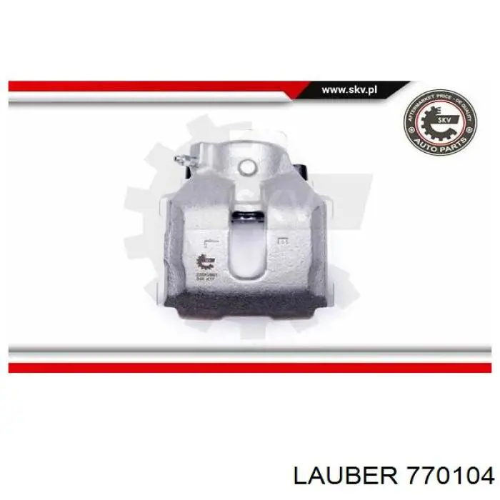 Супорт гальмівний передній лівий 770104 Lauber