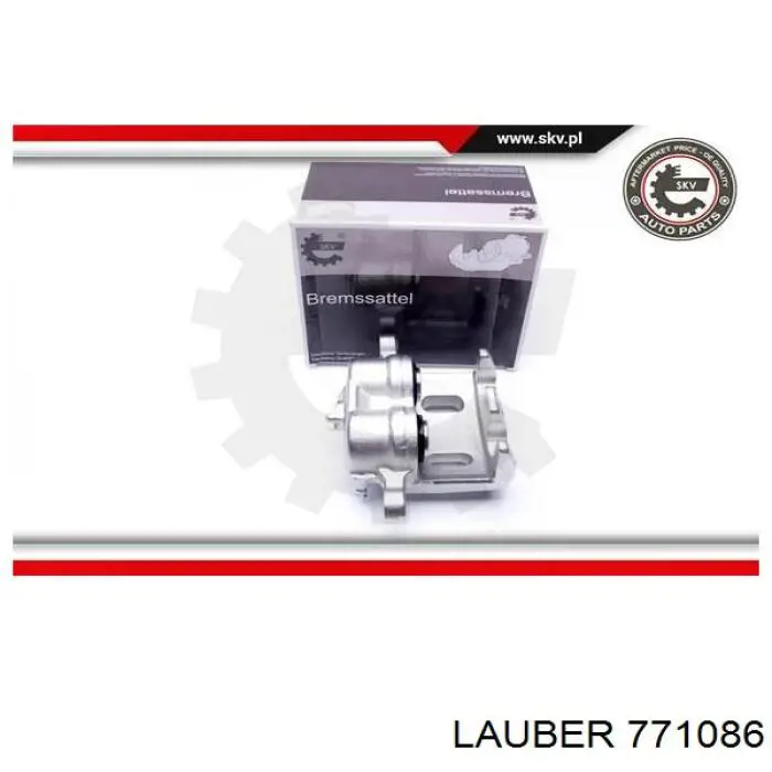 Супорт гальмівний передній лівий 771086 Lauber