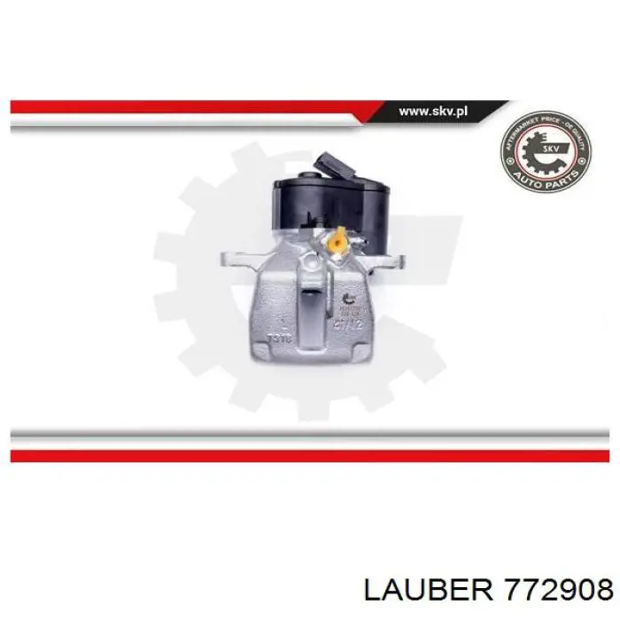 Супорт гальмівний задній лівий Lauber 772908 ціна, від 116.73 USD