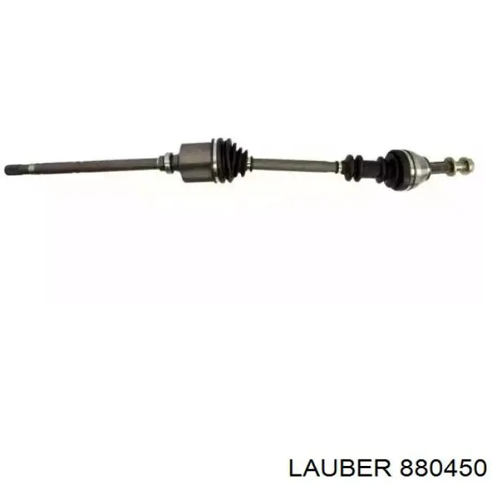 Піввісь передня, права Lauber 880450 ціна, від 104.97 USD