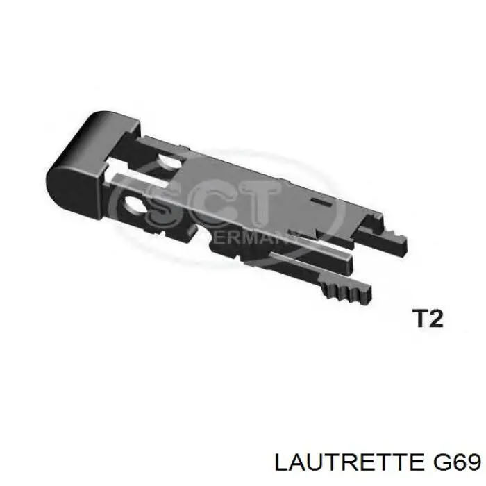 G69 Lautrette фільтр паливний