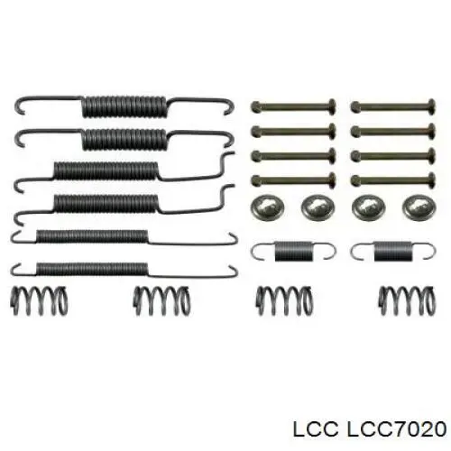 Купити LCC7020 LCC Механізм підведення (самопідведення) барабанних колодок/розвідний ремкомплект