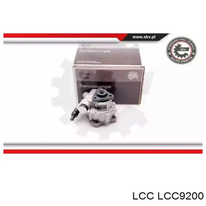 LCC9200 LCC шків насосу гідропідсилювача керма (гпк)