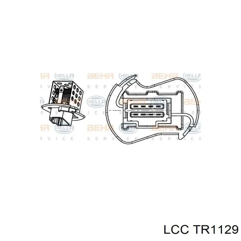 TR1129 LCC резистор (опір пічки, обігрівача салону)