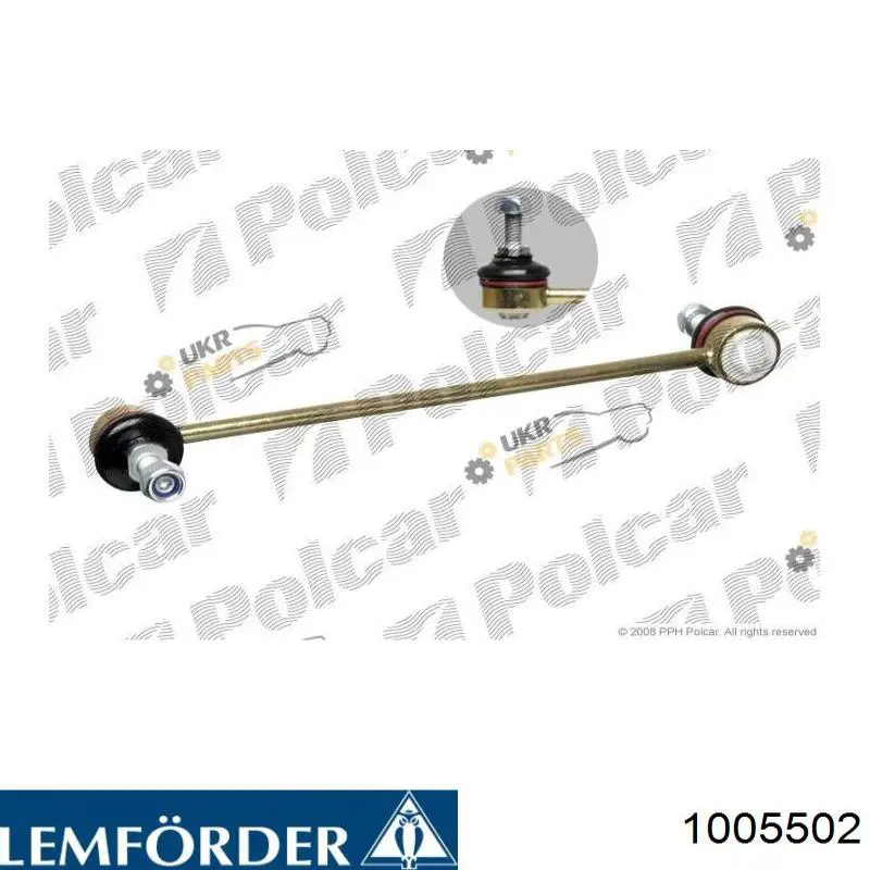 Стійка стабілізатора переднього 1005502 Lemforder