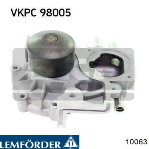 Сайлентблок задньої балки 10063 Lemforder