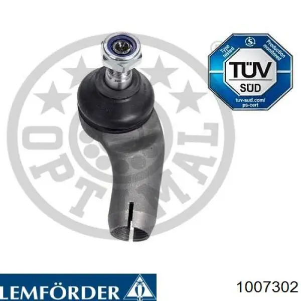 Наконечник рульовий Lemforder 1007302 ціна, від 9.23 USD