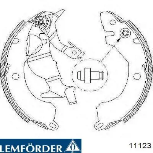 11123 Lemforder Сайлентблок верхнього важеля