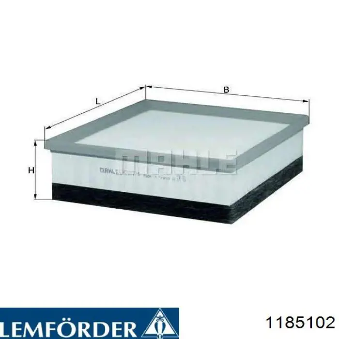 Купити 1185102 Lemforder Кульова опора, нижня