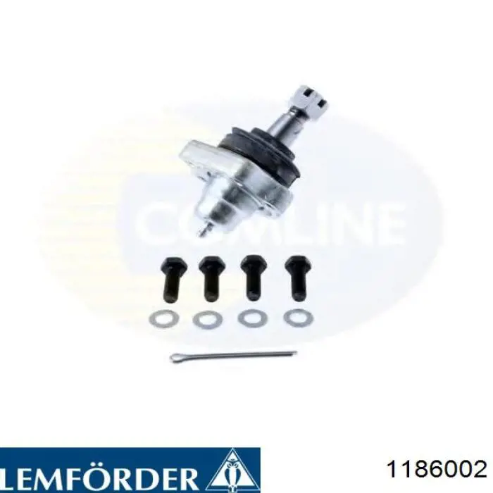 1186002 Lemforder Кульова опора, верхня