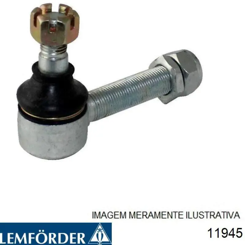 Накінечник поздовжньої рульової тяги, передній Lemforder 11945 ціна, від 29.70 USD