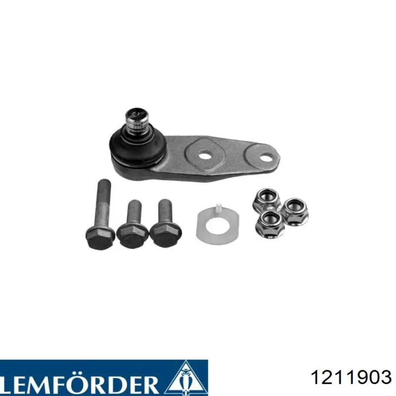 Кульова опора, нижня Lemforder 1211903 ціна, від 10.23 USD