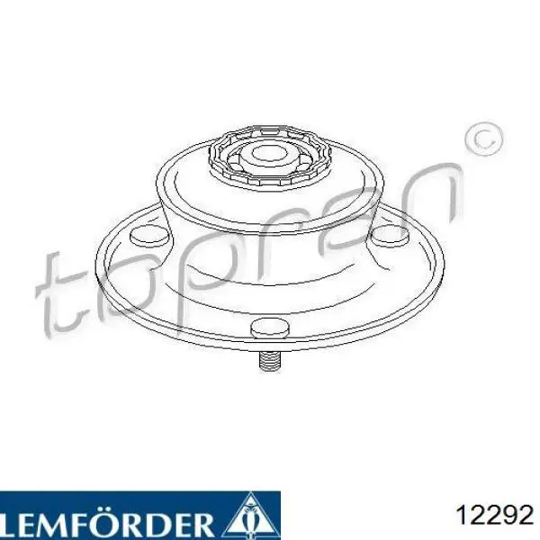 12292 Lemforder Кріплення переднього амортизатора