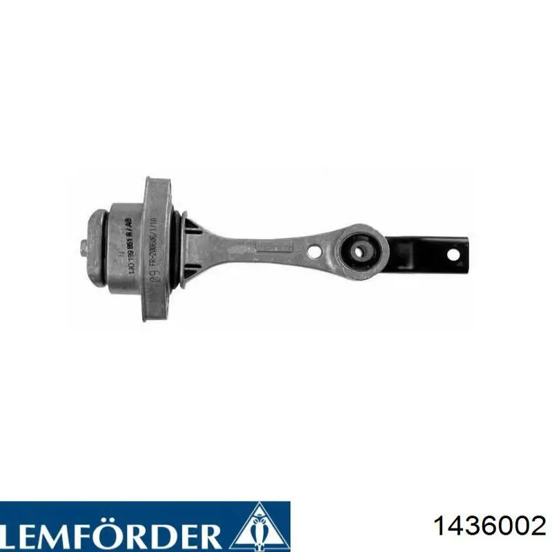Подушка (опора) двигуна, передня Lemforder 1436002 ціна, від 25.98 USD