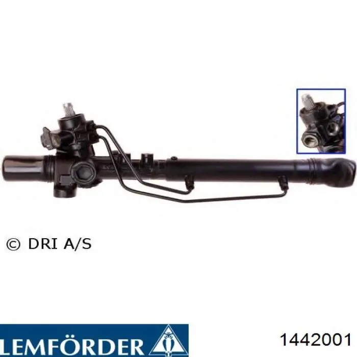 Купити 14420 Lemforder Ремкомплект рульової рейки (механізму) г/у, (комплект ущільнень)