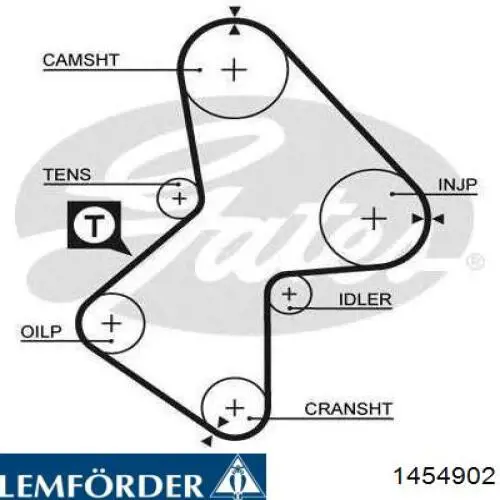 Рульовий наконечник 1454902 Lemforder