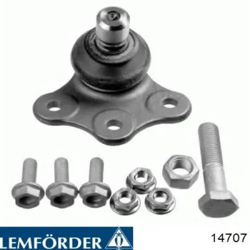 Кульова опора, нижня Lemforder 14707 ціна, від 11.61 USD