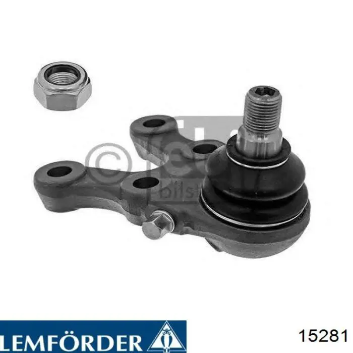 Кульова опора, нижня, права Lemforder 15281 ціна, від 27.55 USD