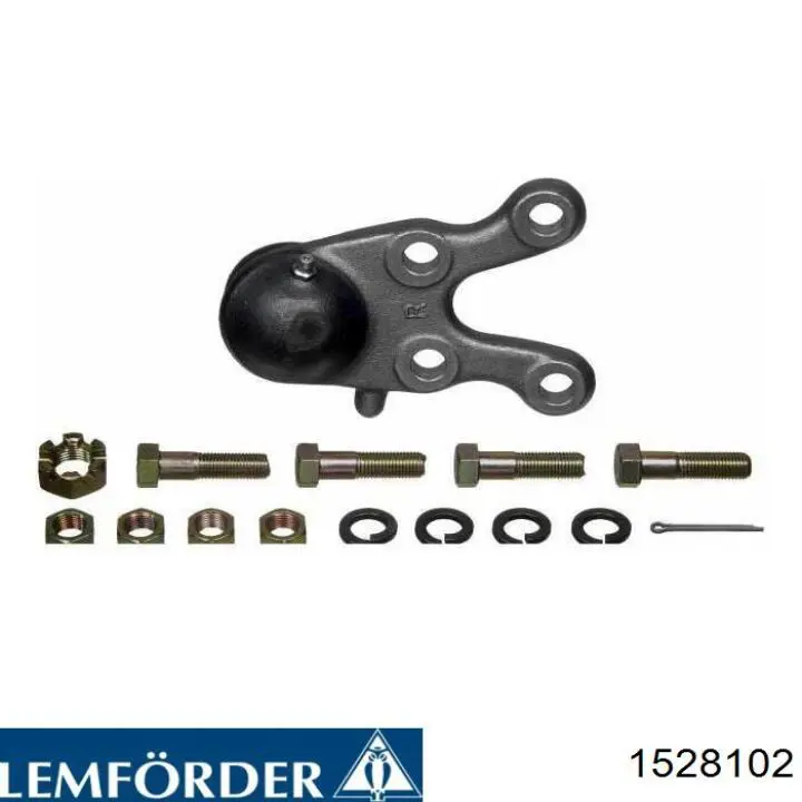 Кульова опора, нижня, права Lemforder 1528102 ціна, від 28.75 USD