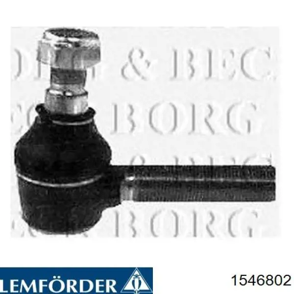 Накінечник центральної рульової тяги, лівий Lemforder 1546802 ціна, від 11.10 USD