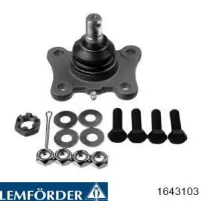Кульова опора, нижня Lemforder 1643103 ціна, від 20.57 USD