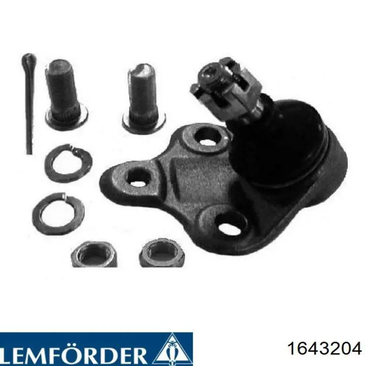 Кульова опора, нижня 1643204 Lemforder