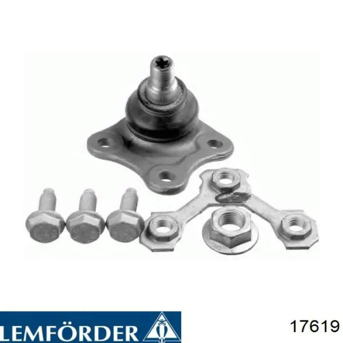 Купити 17619 Lemforder Кульова опора, нижня, ліва
