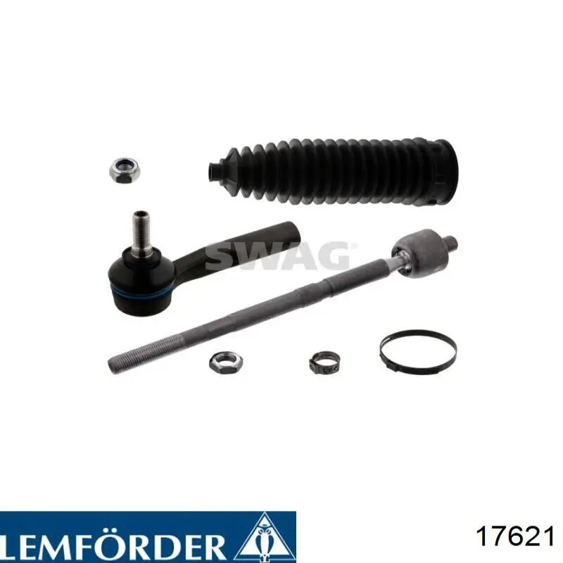 Купити 17621 Lemforder Тяга рульова в зборі, ліва