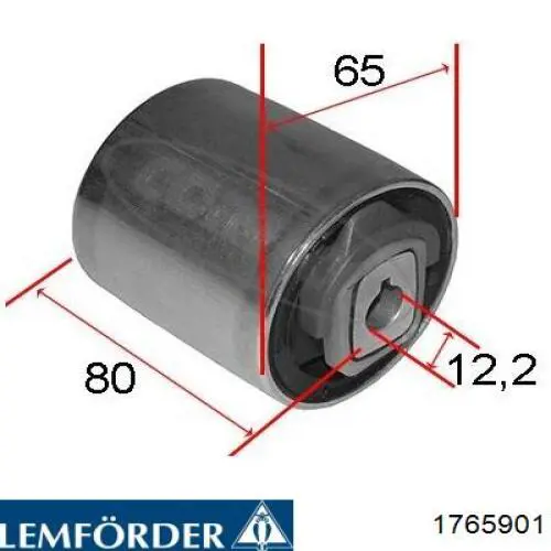 Купити 1765901 Lemforder Сайлентблок передньої підвіски