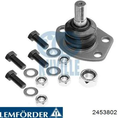 Кульова опора, нижня Lemforder 2453802 ціна, від 15.08 USD