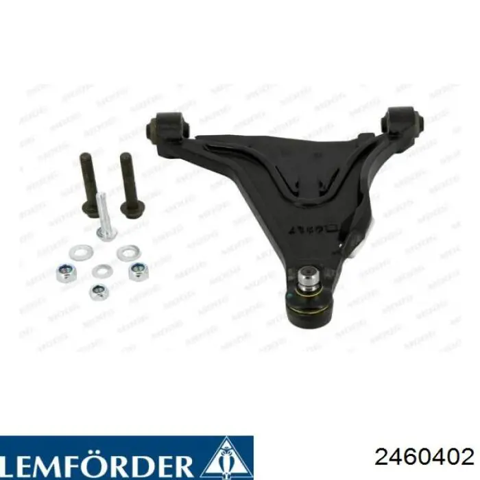 Купити 2460402 Lemforder Важіль передньої підвіски нижній, правий