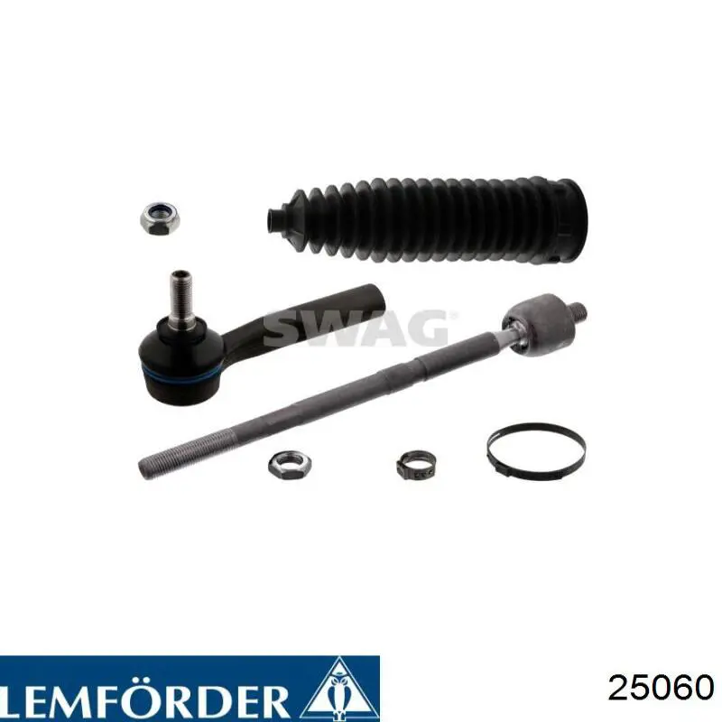 Тяга рульова в зборі, права 25060 Lemforder