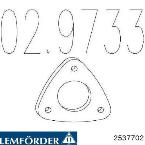 С/блок нижнього важеля Lemforder 2537702