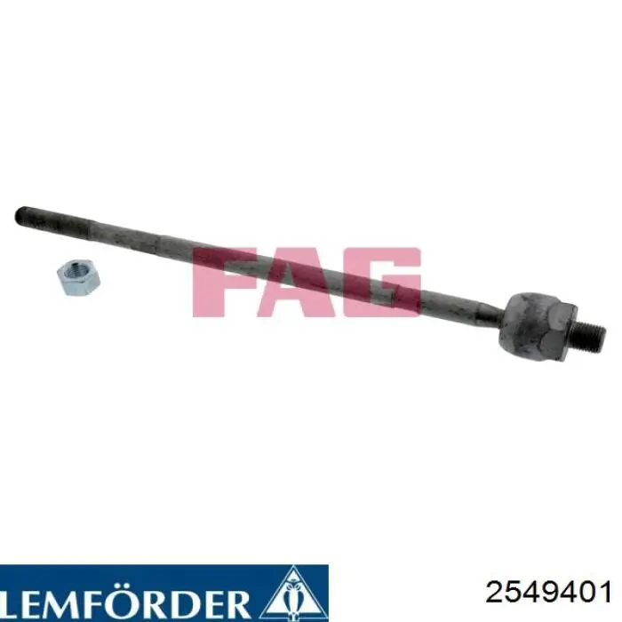 Тяга рульова поперечна Lemforder 2549401 ціна, від 13.34 USD